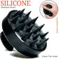 Scalp Shampoo Brush | Soft Silicone Scalp Massager & Hair Scrubber for Deep Cleansing | Wet & Dry Use