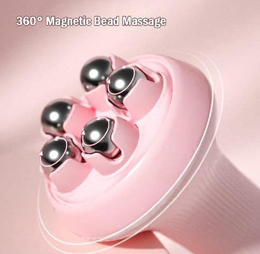 360 Roller Manual Hand Massager Handheld Massage Ball Full Body Pain Relief Neck Back Shoulder Leg And Foot