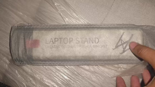 Premium Plastic Laptop Stand – Lightweight & Durable Foldable Laptop Holder, Ergonomic Desk Stand for Laptop, Notebook & MacBook Random Color